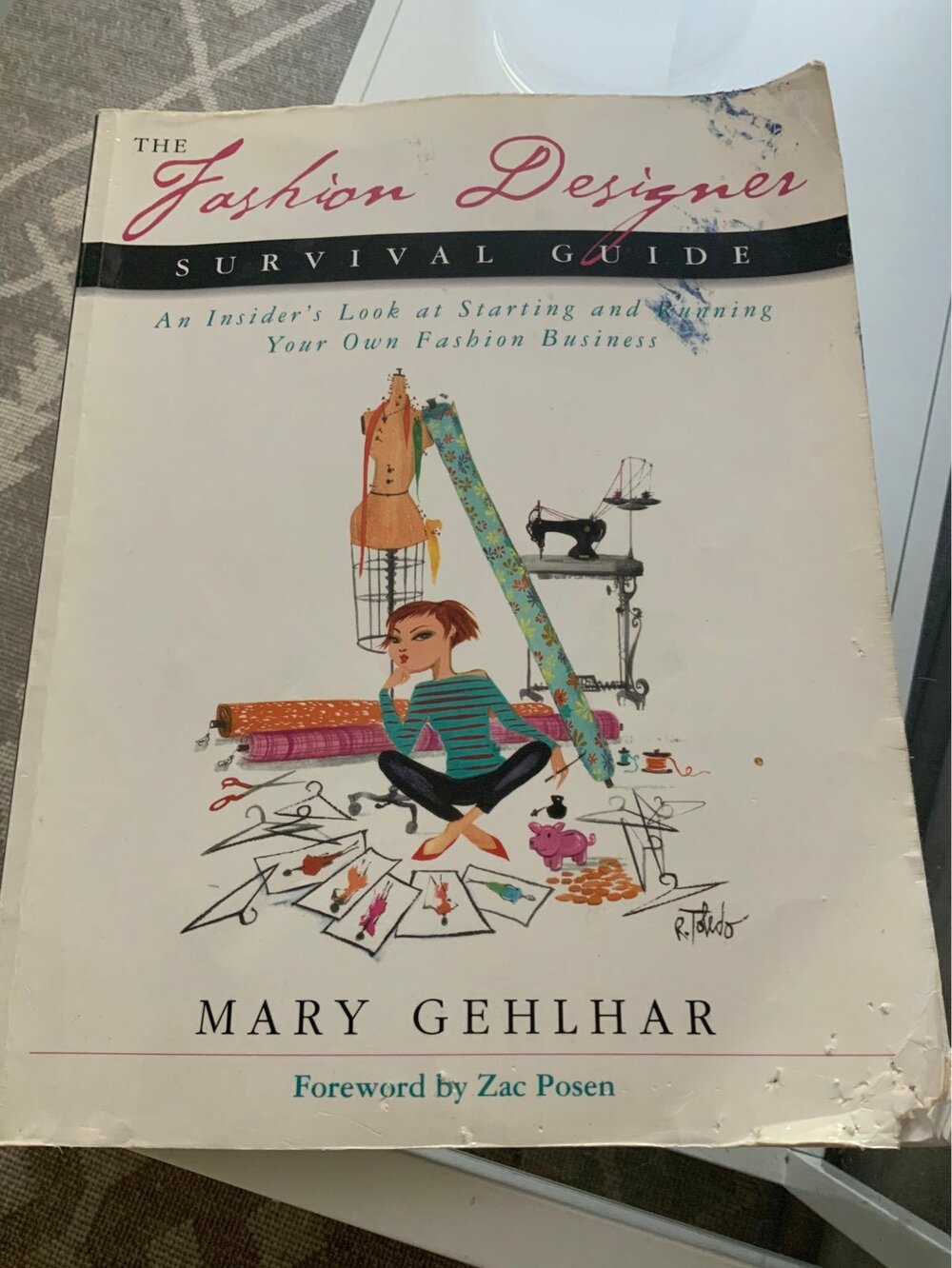 The Fashion designer survival guide book